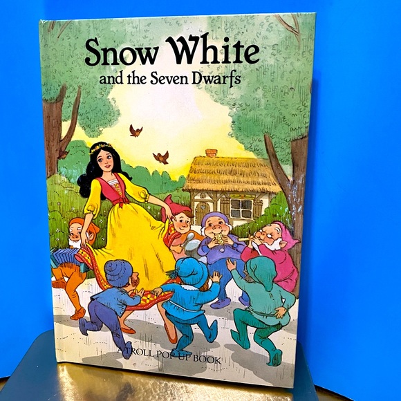 A Troll Pop Up Book Other - SNOW WHITE AND THE SEVEN DWARFS  HARDCOVER COLORFUL POP UP BOOK VTG 90’s